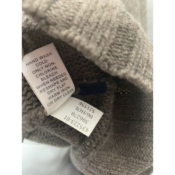 Banana Republic Women's S Brown Knit Short Sleeve Sweater Cashmere Merin… - Picture 5 of 5